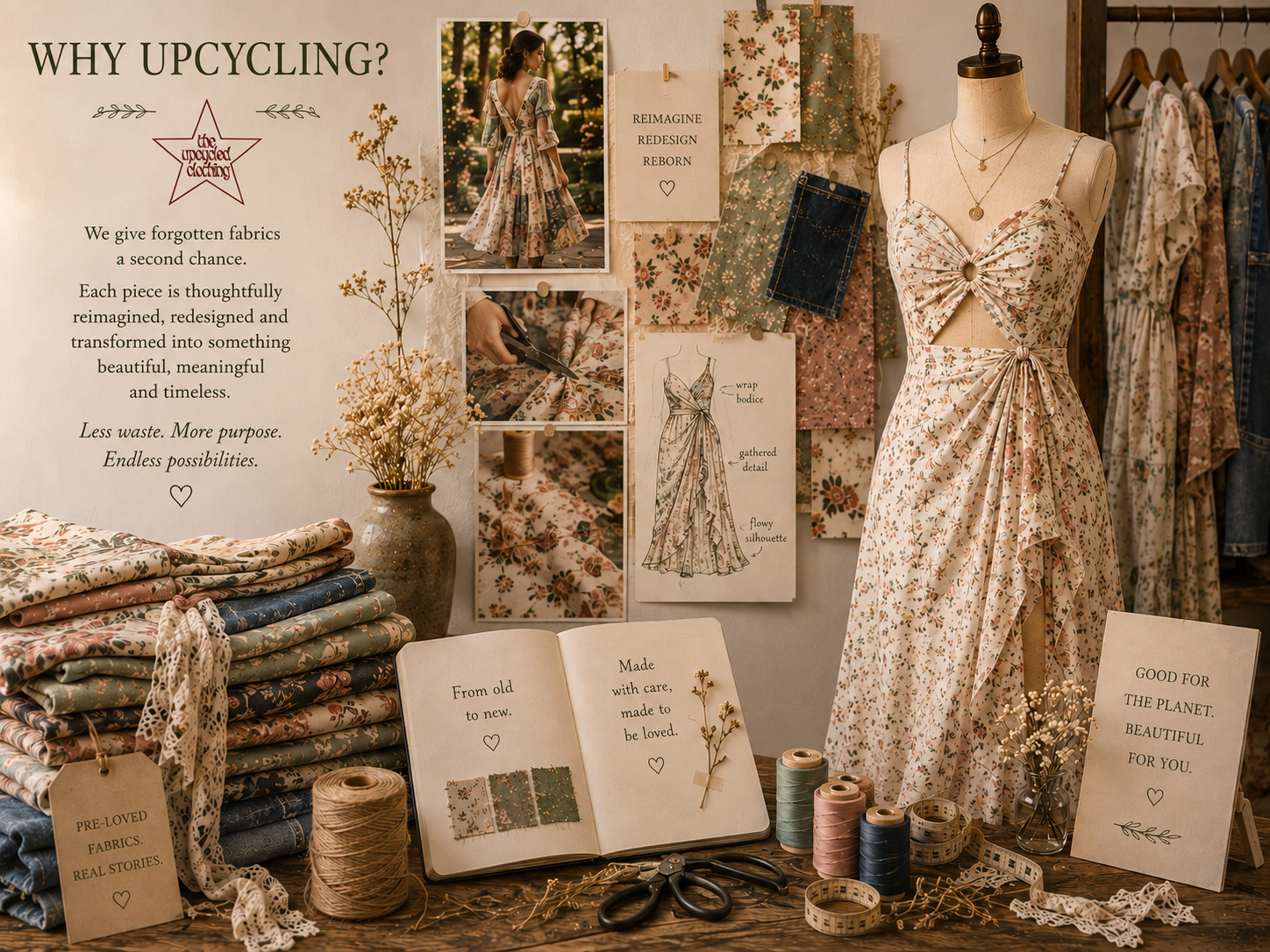 Creating Upcycled Fashion